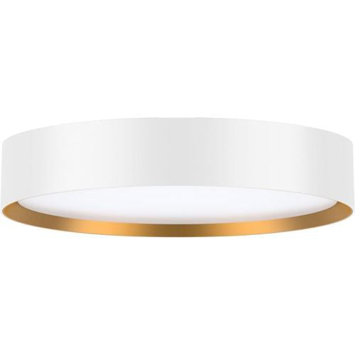 18W Oyster Light IP44 Dimming Gold Wht