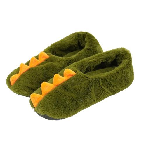 Nouveau Heatpack Slippers Dinosaur One Size