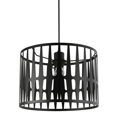 Nouveau Lamp Shade 330 X 230mm/60 Watt Black