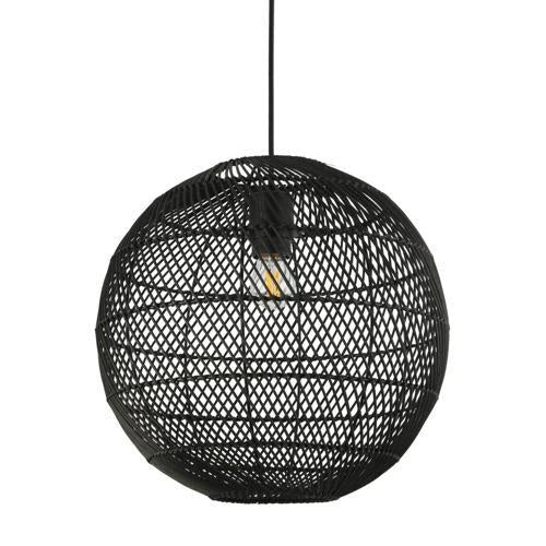Nouveau Lamp Shade 330 X 320mm/60 Watt Black