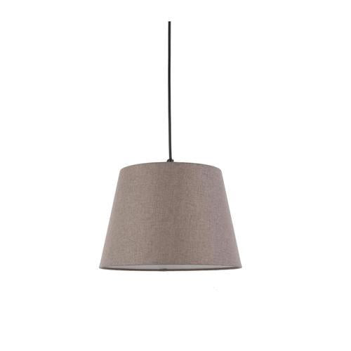 TAP FABRIC LAMP SHADE 300mm MOCHA