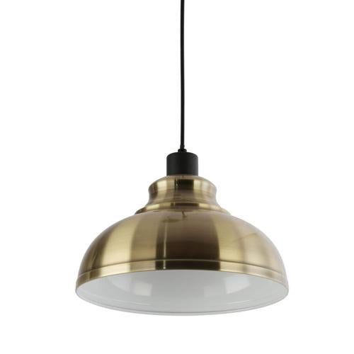 Nouveau Lamp Shade 290 X 165mm/60 Watt Brass