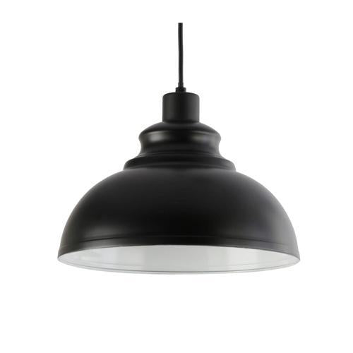 Nouveau Lamp Shade 290 X 165mm/60 Watt Black