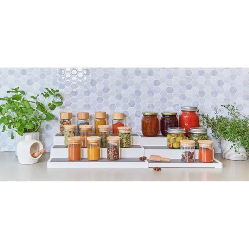 Nouveau Spice Rack Expndable 3 Tier 242 X 365 - 652 X 88mm