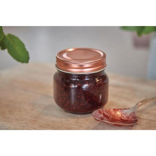 Nouveau Preserving Jar Soda Glass Copper Lid 250mL 12 Pack