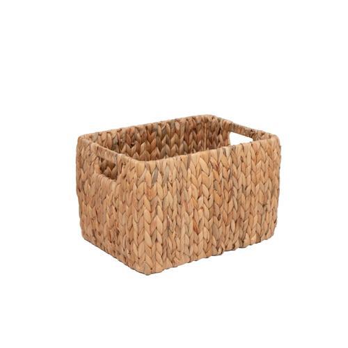 Nouveau Indoor Solara Hyacinth Basket Rectangle Medium
