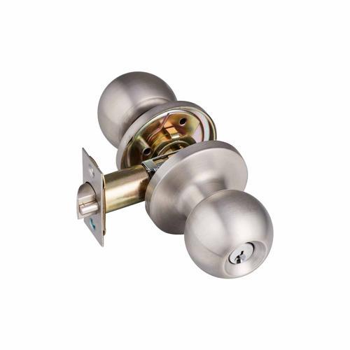 Schlage Regent Denver Entrance Knob Satin Stainless Finish