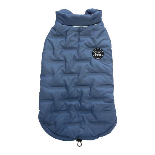 Chic Pets City Classic Cotton Pressed Pet Vest Blue L