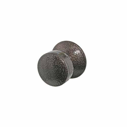 Sylvan Passage Door Knob Set Hammered Bronze