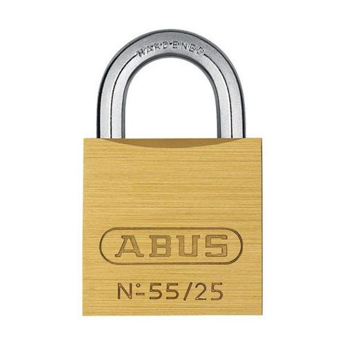 Abus Brass Padlock 55/25C