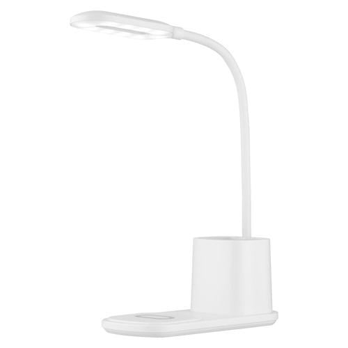 Mercator Parkville LED Task Lamp With Wireless Charging White