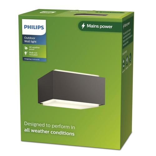 Philips Wall Light E27 Grey