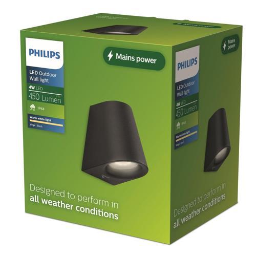 Philips Wall Light 400 Lumens 4 Watts Warm White