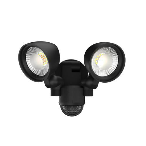 Orbit Lighting Security Light Power Adjustable Black