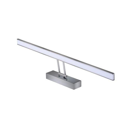 Orbit Lighting Adjustable Arm Mirror Light 12W Brushed Metal