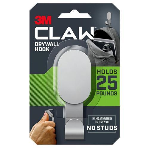 3M Claw Drywall Hook Silver 11211