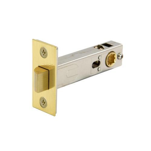 Windsor Tubular Latch 70mm (92mm Case) Polished Brass Finish