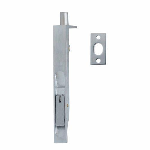 Miles Nelson Flush Lever Bolt 150mm Satin Chrome