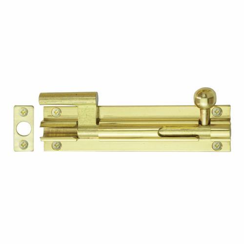 Windsor Necked Barrel Bolt 19mm Polished Brass Finish 5213-PB