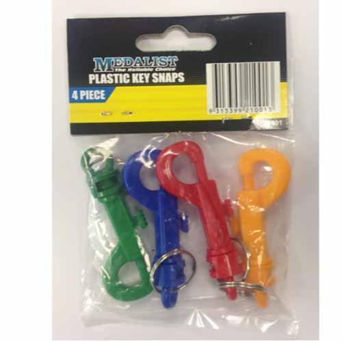 Medalist Plastic Snap Rings Pack of 4