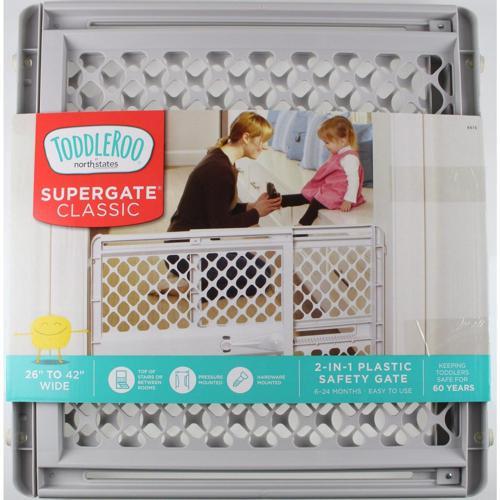 Northstates Toddleroo Safety Gate 667mm 630mm Grey