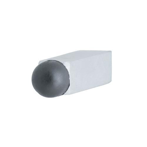 Miles Nelson Door Stop Wall Mount 80mm Satin Chrome