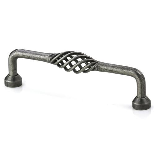 Sylvan Bilston Cabinet Handle 128mm Pewter Finish