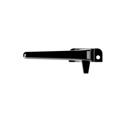 Yale Window Handle High Profile Left-Hand Face Fix 80mm Black 80mm Black