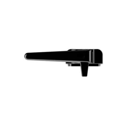 Yale Window Handle Low Profile Left-Hand Sub Fix 80mm Black 80mm Black