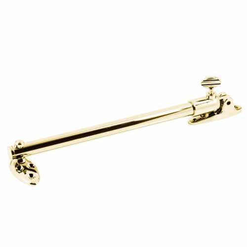 Jaeco Telescopic Window Stay 278mm Brass Finish