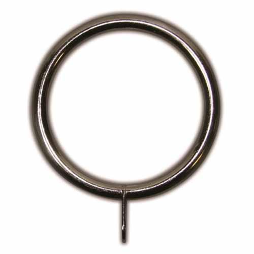 Sullivans Decor Rod Set Rings 29mm Stainless Effect