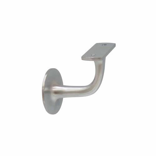 Windsor Stair Rail Bracket 60mm Flat Mount Satin Chrome Finish