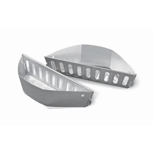 Weber Charcoal Basket Pair Silver