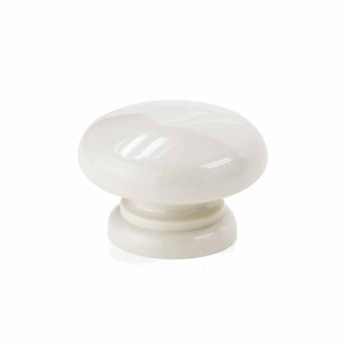 Sylvan Top Knob Cabinet Knob 26.2 X 39.8mm Ivory Finish