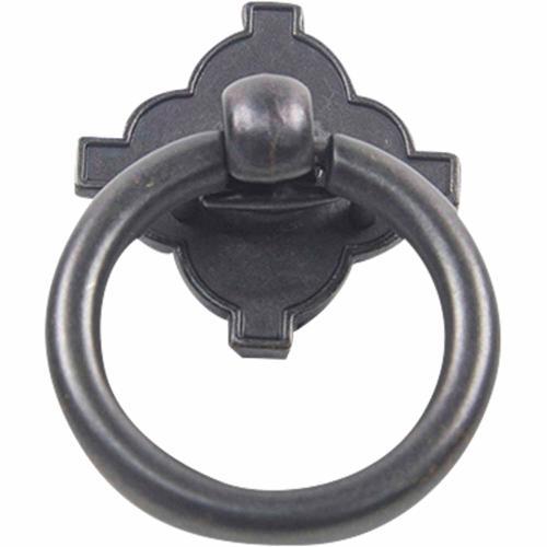 Sylvan Swanley Cabinet Ring Pull 44 X 61 X 23mm Antique Black Finish