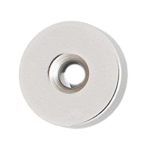 Miles Nelson Door Magnet - 1 Pair 22 X 6mm Chrome