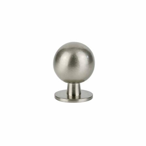 Sylvan Newmarket Cabinet Knob 27 X 20mm Satin Nickel Finish