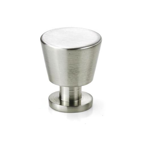 Sylvan Lenham Cabinet Knob 26 X 22mm Satin Nickel Finish