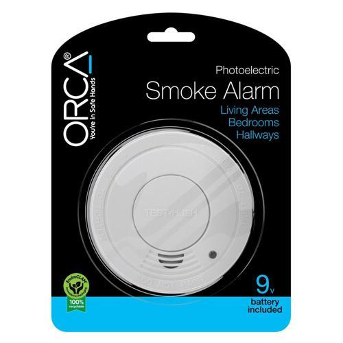 Orca Photoelectric Smoke Alarm 9 Volt