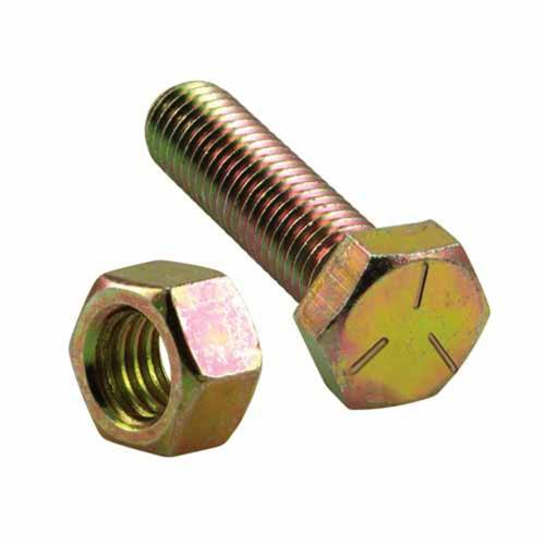 Champion Set Screw & Nut 1/4 X 1/2 Pack of 10