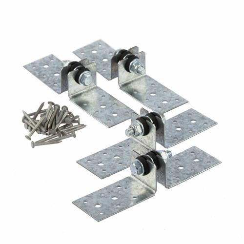 Lumberlok GIB Quiet Tie (4/Bag) Zinc Galvanised