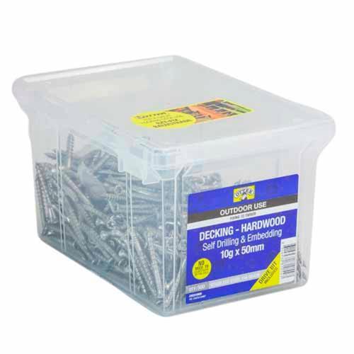 Otter Decking Screws 10g X 50mm Pack of 500 Stainless Steel DXES10505