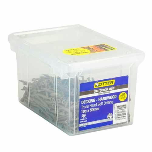 Otter Decking Screws 10g X 50mm Pack of 500 ChemShield DXTM10505