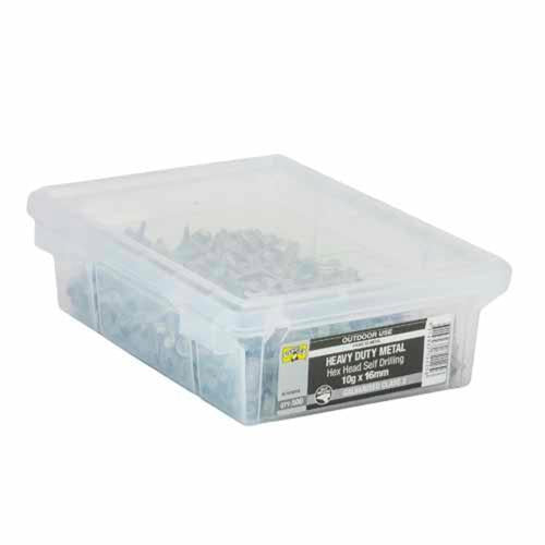 Otter Heavy Duty Metal Screws 10g X 16mm Pack of 500 Galvanised