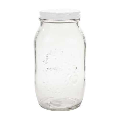 Kates Kitchen Screw Top Jar 1.5L Clear
