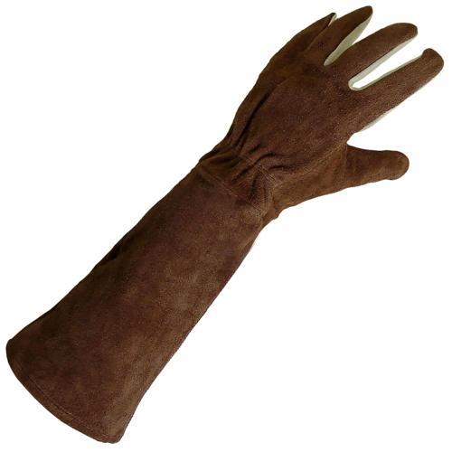 Lynn River Leather Pruner Suede Gardening Glove X-Large Brown / Tan