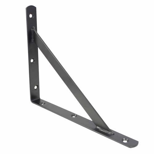 Carinya Shelf Bracket 250 X 200 X 25mm Satin Black