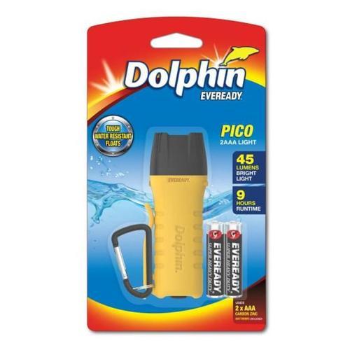 Eveready Dolphin Pico Pocket Light 50 Lumens Yellow