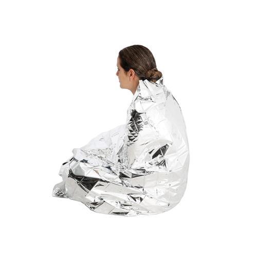 Kiwi Camping Emergency Blanket Silver