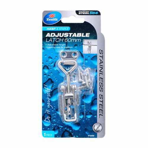 Zenith Adjustable Toggle Latch 60mm Stainless Steel